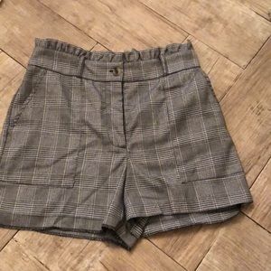 Plaid shorts